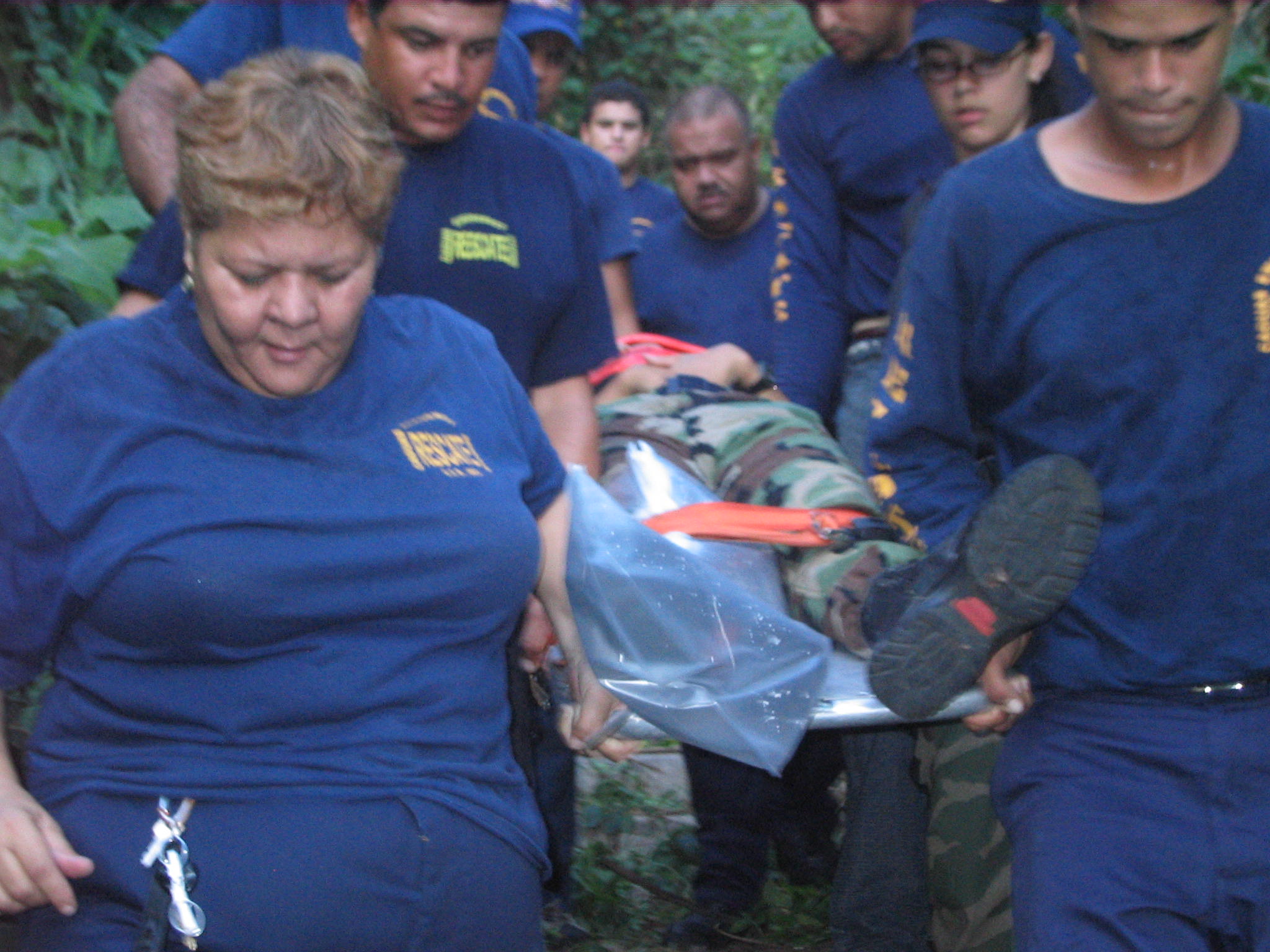 Practica de Busqueda y Rescate - Iniciando Transporte